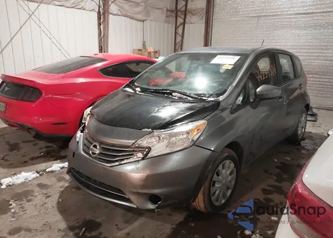 2016 Nissan Versa Note S (Sr)/S Plus/Sl/Sr/Sv z USA, uszkodzony, nr VIN 3N1CE2CP2GL352564